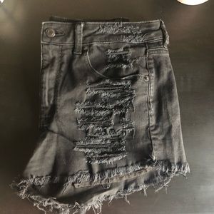 american eagle jean shorts